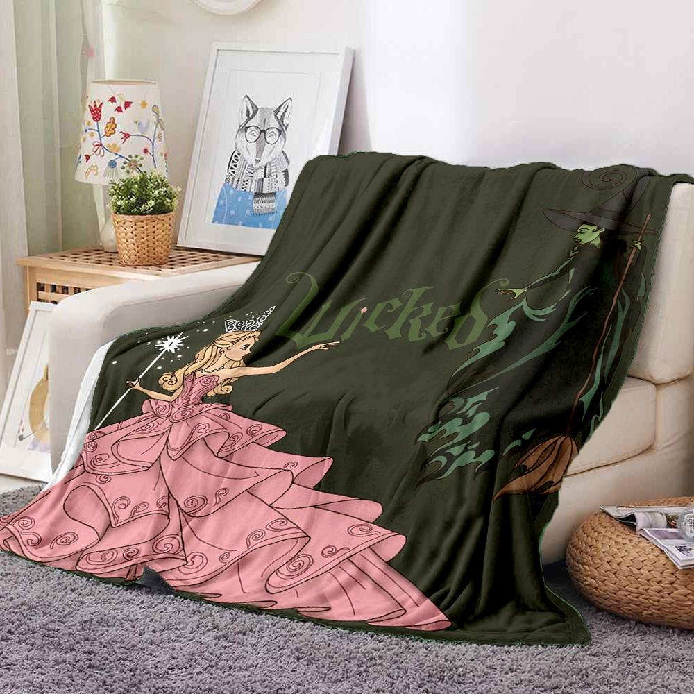 Fantasy Flannel Blanket Throw Blanket Soft Warm Sofa Bed Camping Home Decor Unique Christmas Gift C9211866