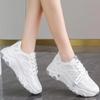Dad Shoes Women's Shoes Ins Trendy New Spring Versatile Breathable Mesh Leisure Sports White Running Shoes