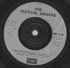 7inch Record FESTIVAL SINGERS - Happy Birthday To You / For He's A EMI2728 EMI UK Folk Used