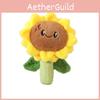 Cartoon Plush Sunflower Toys Children Soft Fill Doll Decorations Gift Holiday