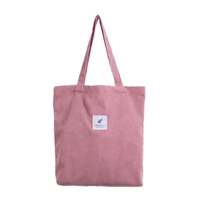 Вельветовая сумка через плечо Baita Student Handbag Shiling Leisure Shopping Bag Женская сумка-тоут