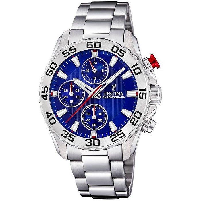 Montre enfant - Festina - 20457 - Analogique - Acier inoxydable - Cadran bleu