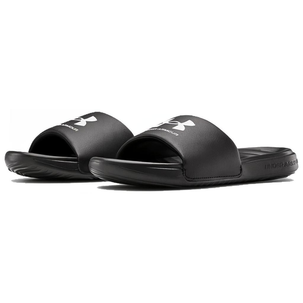Under Armour Женские шлепанцы Ansa с фиксированными ремешками 'Black White' 3023772-004