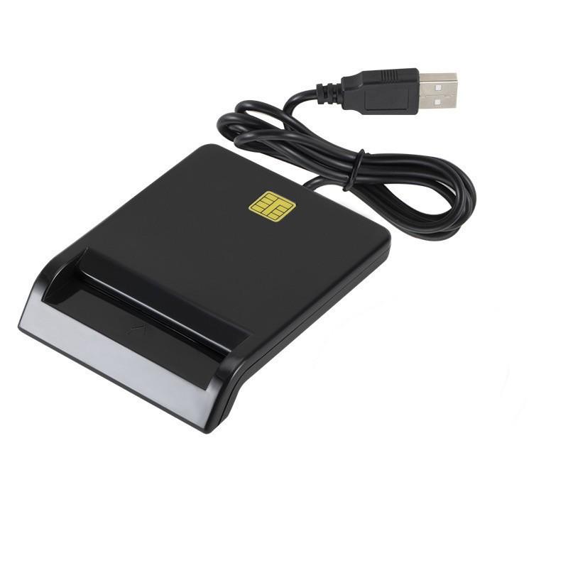 Умный USB 2.0 картридер/записывающее устройство для банковских карт, карт банкоматов, налоговой отчетности, CAC, DNI и удостоверений личности.