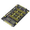 Адаптер-карта преобразования SFF-8639 NVME в NGFF B+M Key PCIe SSD для настольных SSD 2230 2242 2260 2280 Материнская плата