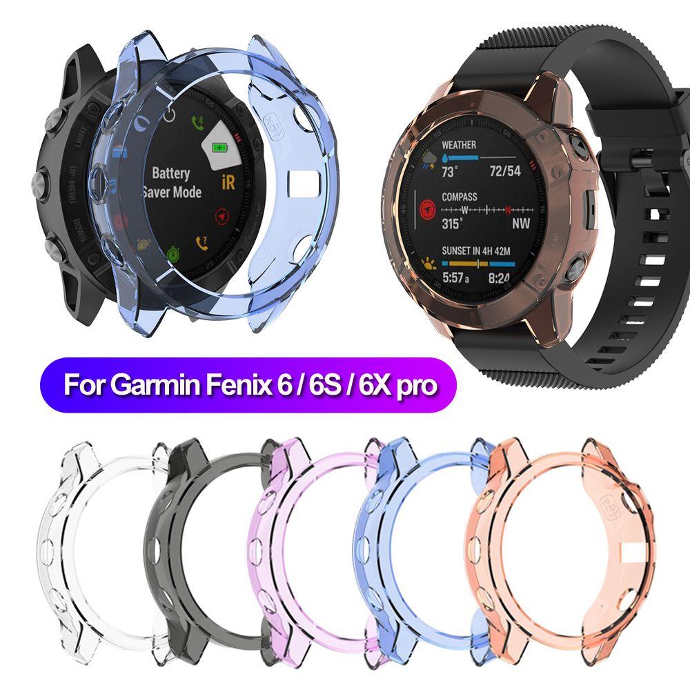 Bracelet Protector Smart Watch Accessories Clear TPU Watch Case Bumper Frame Protective Cover