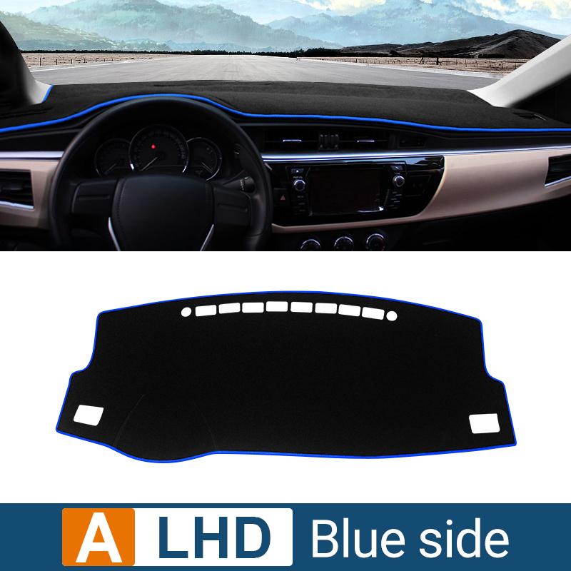 Автомобильные аксессуары для Toyota Corolla E180 2014 2015 2016 2017 2018 Чехол на приборную панель, избегайте попадания света, коврик с защитой от ультрафиолета, нескользящий