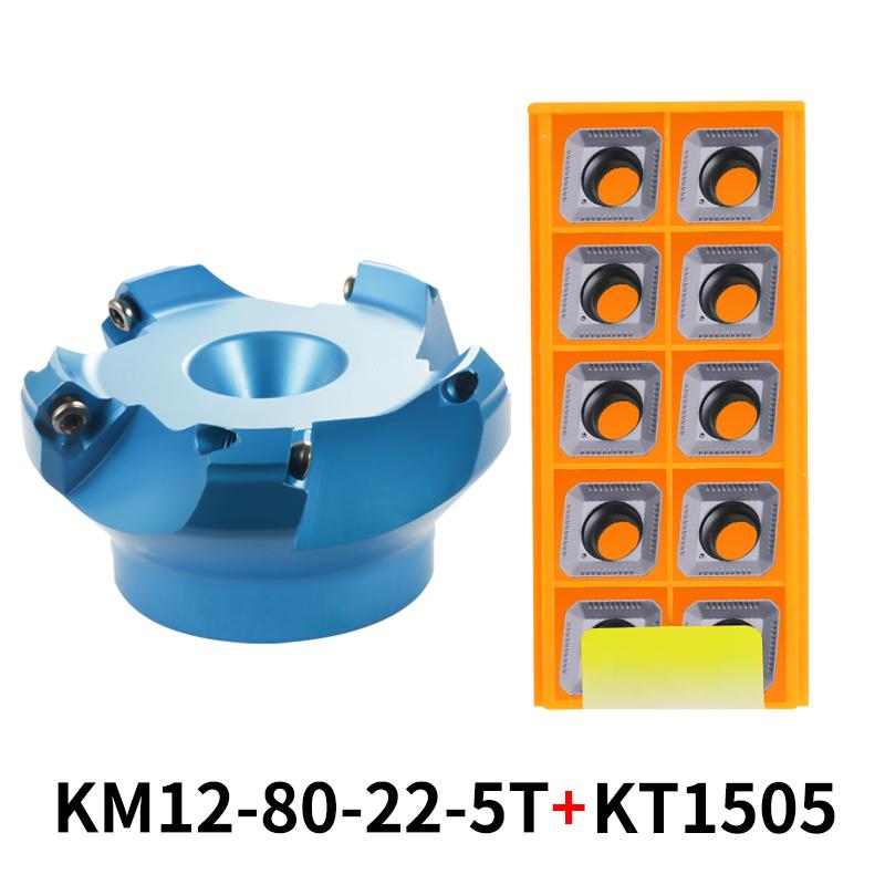 KM12/BAP 400R Фрезы торцевые алюминиевые с головкой SEKT/APMT пластинами из твердого сплава для станков ЧПУ Инструменты высокой твердости