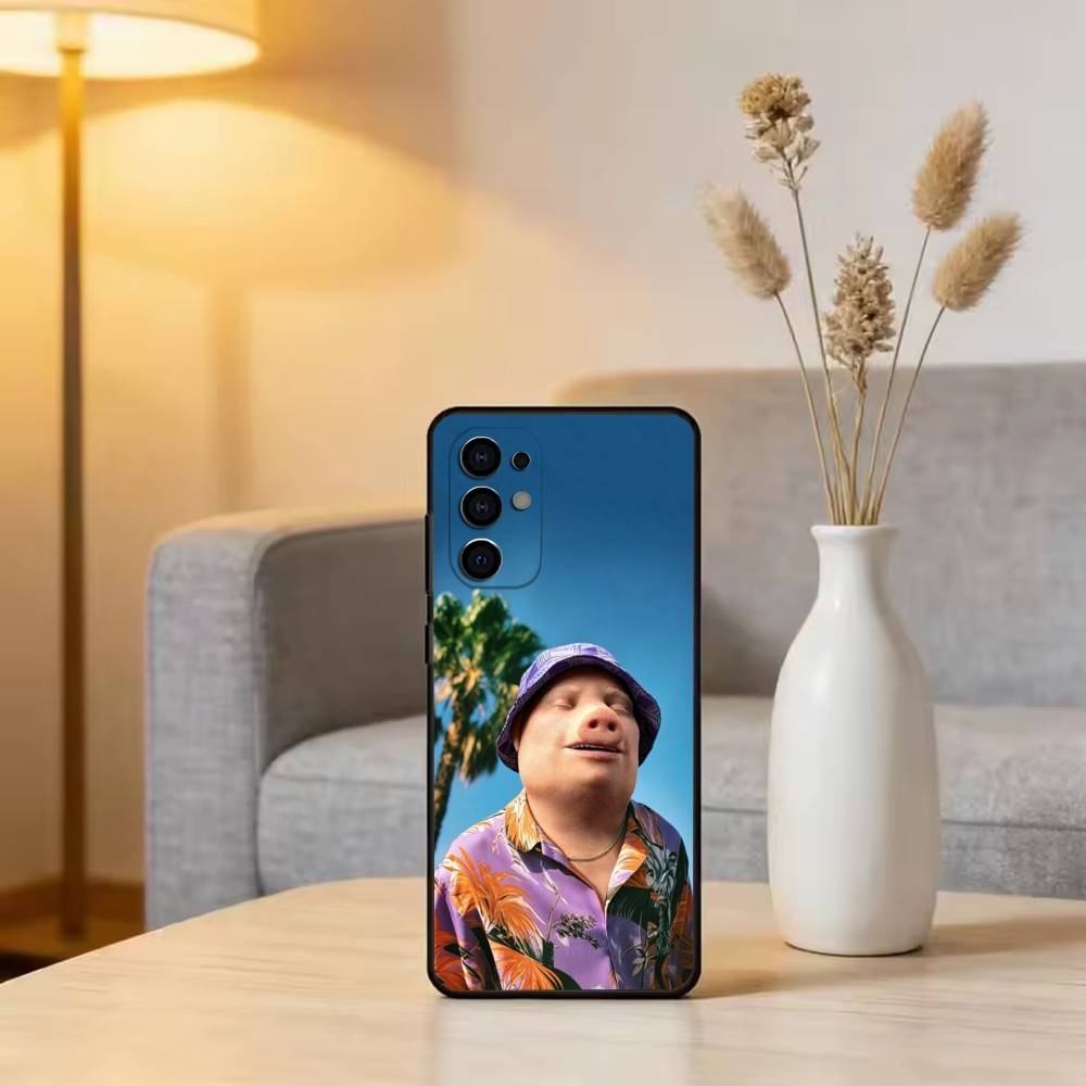 Смешной Чехол для Телефона J-John Pork is Calling Для Samsung S25,S24,S21,S22,S23,S30,Ultra,S20,Plus,Fe,Lite,Note,10,Черный Чехол