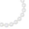 jewelCOUNTY Classic Anagram Pearl Bralcet[White/92.5Silver]