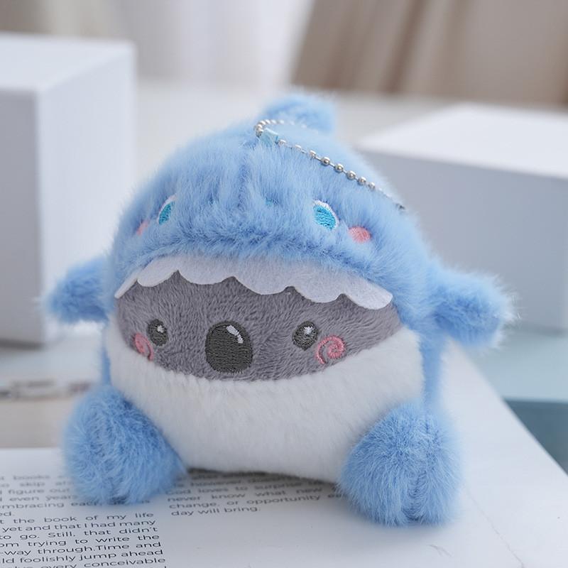 Очаровательная плюшевая кошка-яйцо, игрушка для снятия стресса со смешными выражениями для расслабления