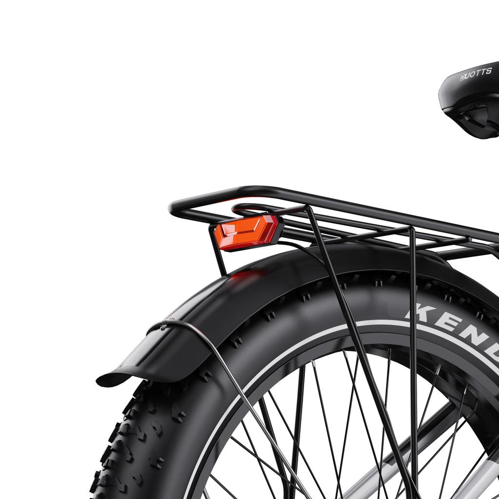 Electric bicycle Duotts F26, Dual 750W motor, 48V 20AH battery, top speed 55 km/h, cruising range 120km, 26x4.0 inch tires