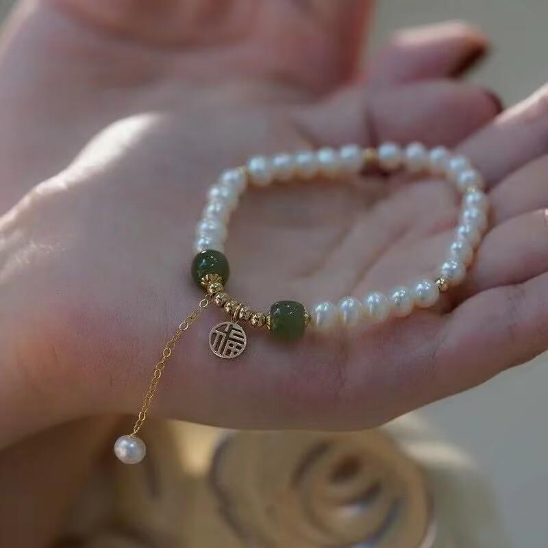 Ретро браслет бренда Pearl Fu, женский нишевый дизайн, высококлассный браслет, изысканный, модный, простой и универсальный