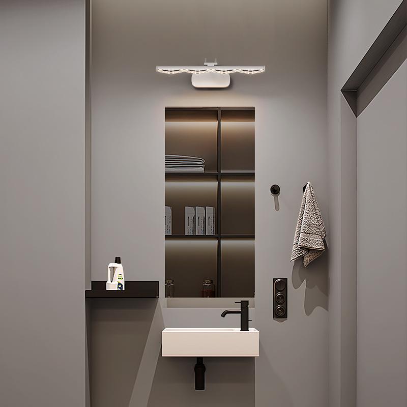 Современный светодиодный светильник перед зеркалом, лампы для ванной комнаты, спальни, туалетного столика, кухни, дома, длина 41/61/81 см, светодиодное освещение, люстра