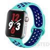 Спортивный силиконовый ремешок для Apple Watch Band 44 мм, 40 мм, 42 мм, 38 мм, 44 мм, дышащий браслет, ремешок для Apple Watch 6 iWatch 5 4 3 se