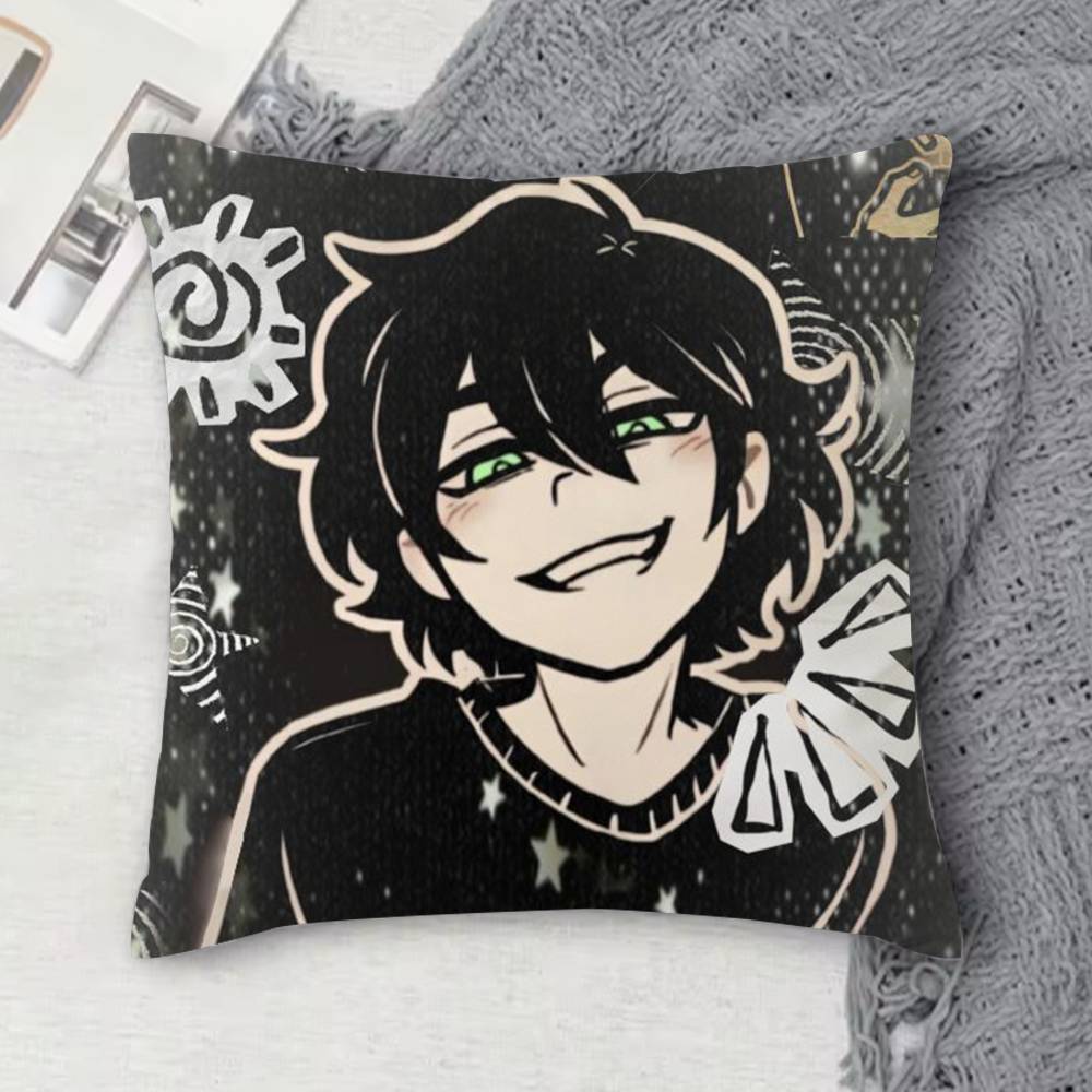 The Coffin Of Andy And Leyley Double-Sided Printed Square Decorative Cushion Cover For Sofa Living Room Home Decor