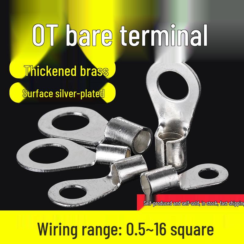 OT Cold-Pressed Copper Terminal Lugs
