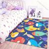 Красочный ковер с принтом рыбалки для гостиной, спальни, дивана, домашнего декора, нескользящий коврик, современный ковер, большой размер, креативный коврик