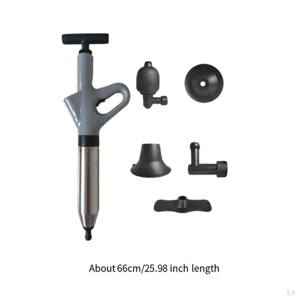 Высоконапорный воздушный поршень для туалета, мощный, мощный инструмент для удаления засоров в сливе