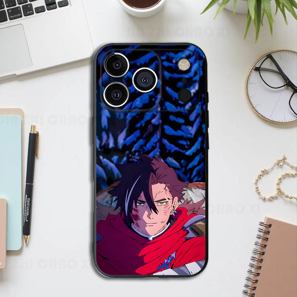 Sentenced To Be Hero Black Phone Case For IPhone 17 16 15 14 13 12 13 12 11 Pro Max Plus XS XR Silicone Soft Back Cover