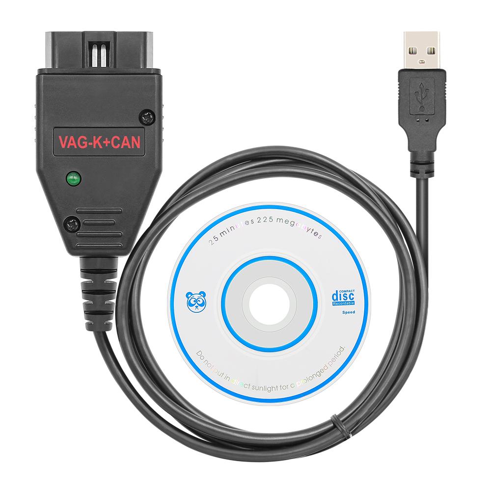 VAG K CAN Commander 1.4 K+CAN FTDI FT232RL OBD 2 OBD2 VAG COM Автомобильный диагностический инструмент Интерфейс VAGCOM K-line Кабель для VW