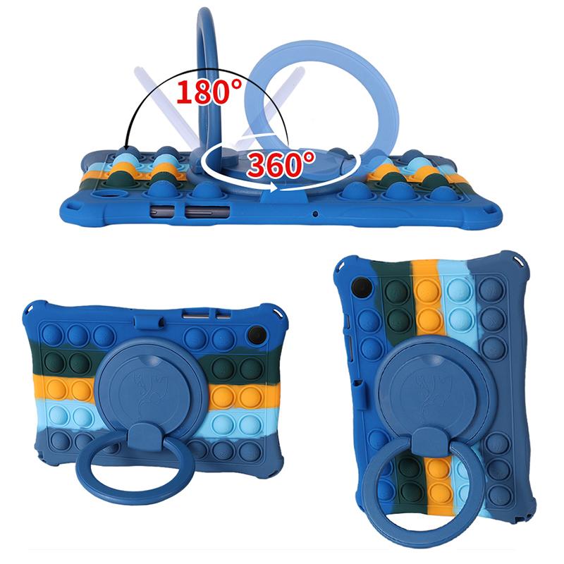 For Samsung Galaxy Tab A8 10.5 2022 Case 360 Rotating Stand Tablet Cover For Samsung Galaxy Tab A7 Lite 8.7 T220 A 8.0 T290 Case