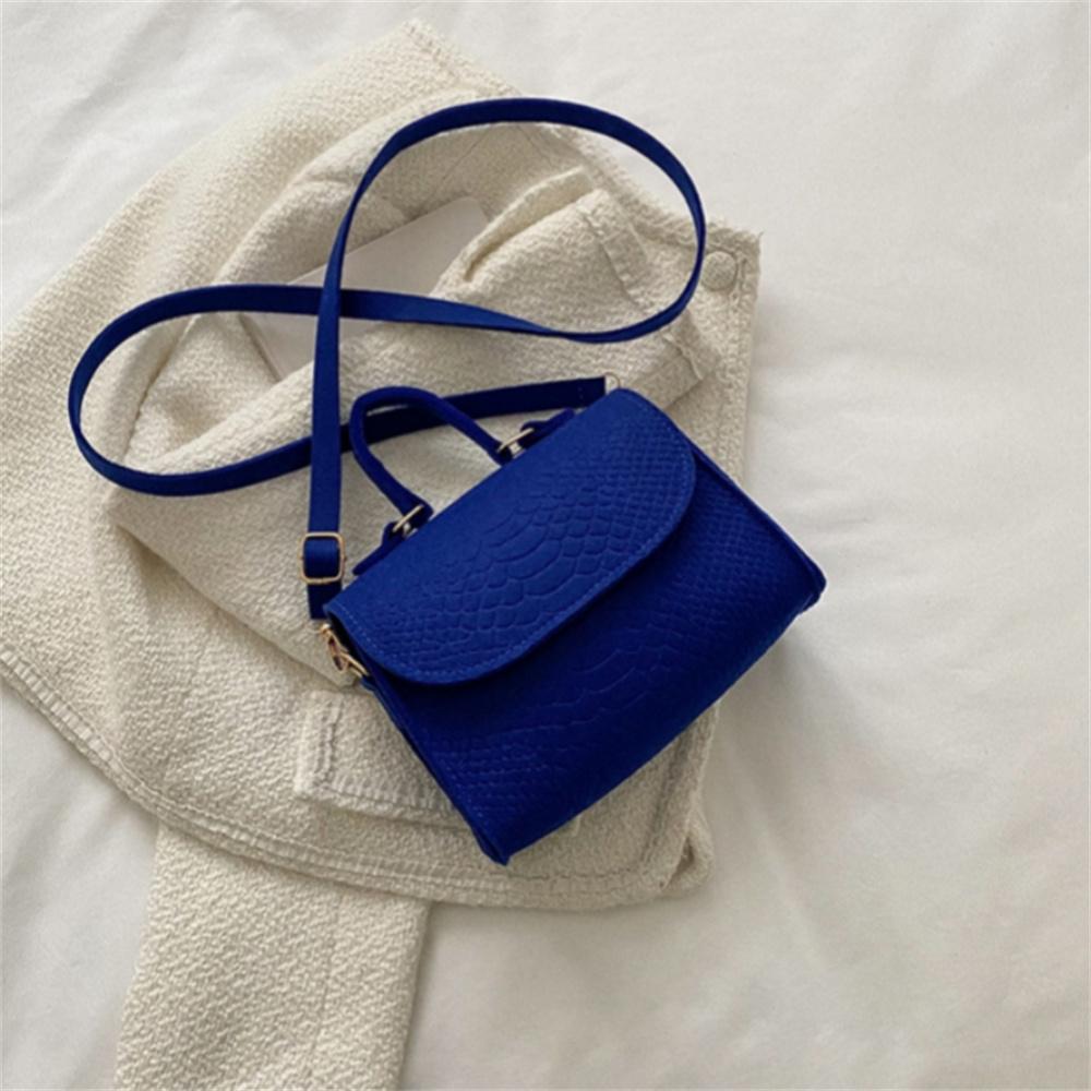 Модная сумка подмышкой Популярные фетровые сумки Сумки с тиснением под крокодила Сумка через плечо квадратной формы Ретро-сумки через плечо для женщин