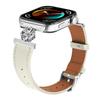 Для Huawei Watch Fit 3 Ремешок для часов Натуральная коровья кожа Цветочный декор Регулируемый ремешок