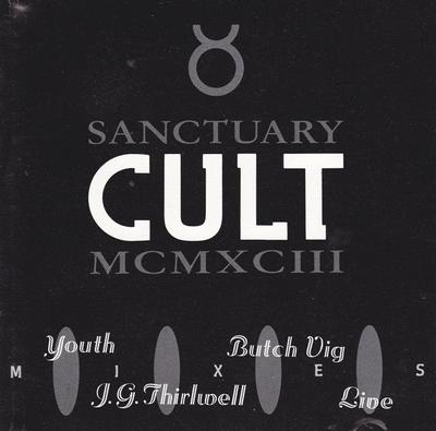 CD CULT Sanctuary Mcmxciii Mixes 4228646372 PolyGram Canada Rock Б/у