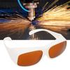 Safety Laser Glasses 532nm 1064nm Wavelength Protective Goggles Wearproof for Eye Protection(White )