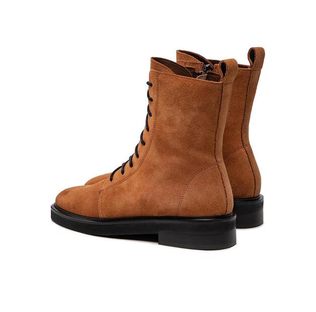 Простые ботильоны SL-34-02-000075 Коричневые