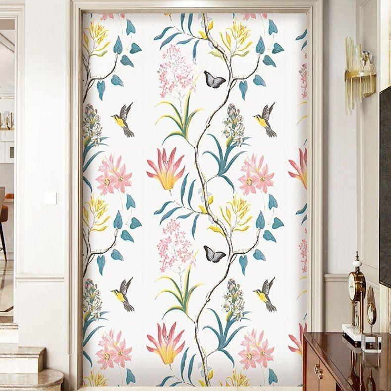 10M Self-Adhesive Waterproof Cabinet Desktop Sticker Furniture Renovation Retro Wallpapers Wardrobe Shoe Cabinet Home Decoration