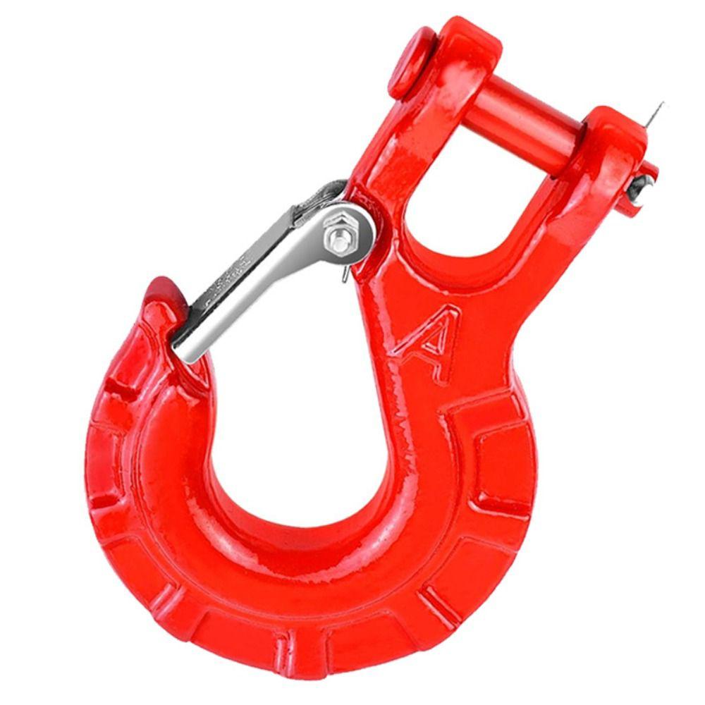 Автомобильный спасательный крюк для лебедки из цинкового сплава, крюк для прицепа, уличный крюк для трактора UTV