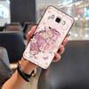 Flower Dirt-resistant Phone Case For Samsung Galaxy J510/J5 2016/J5108 TPU Back Cover Shockproof Cute Fashion Design