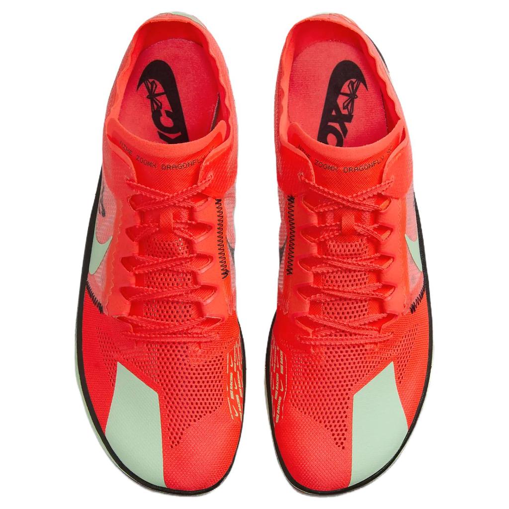 Nike Кроссовки ZoomX Dragonfly Bright Crimson Vapor Green Unisex, красные, черные, металлик-серебристый DX7992-600