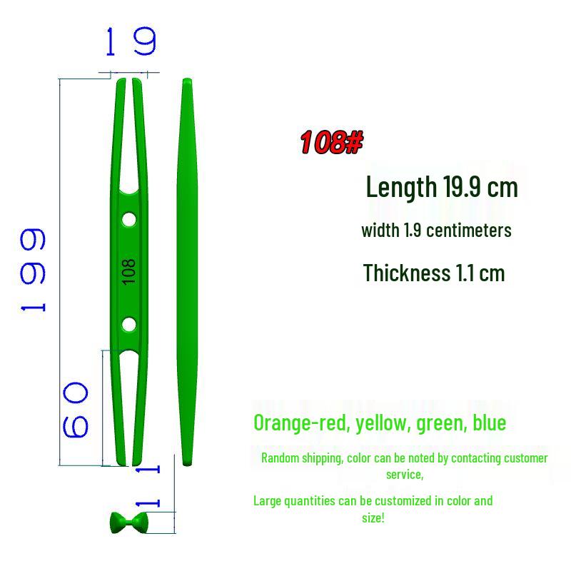 Двусторонний пластиковый челнок для плетения сетей, ремонта рыболовных сетей и многоцелевой инструмент для намотки лески