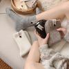 Button Label Mid-Tube Socks Middle Tube Snow Boot Socks Fashion Knitted Socks