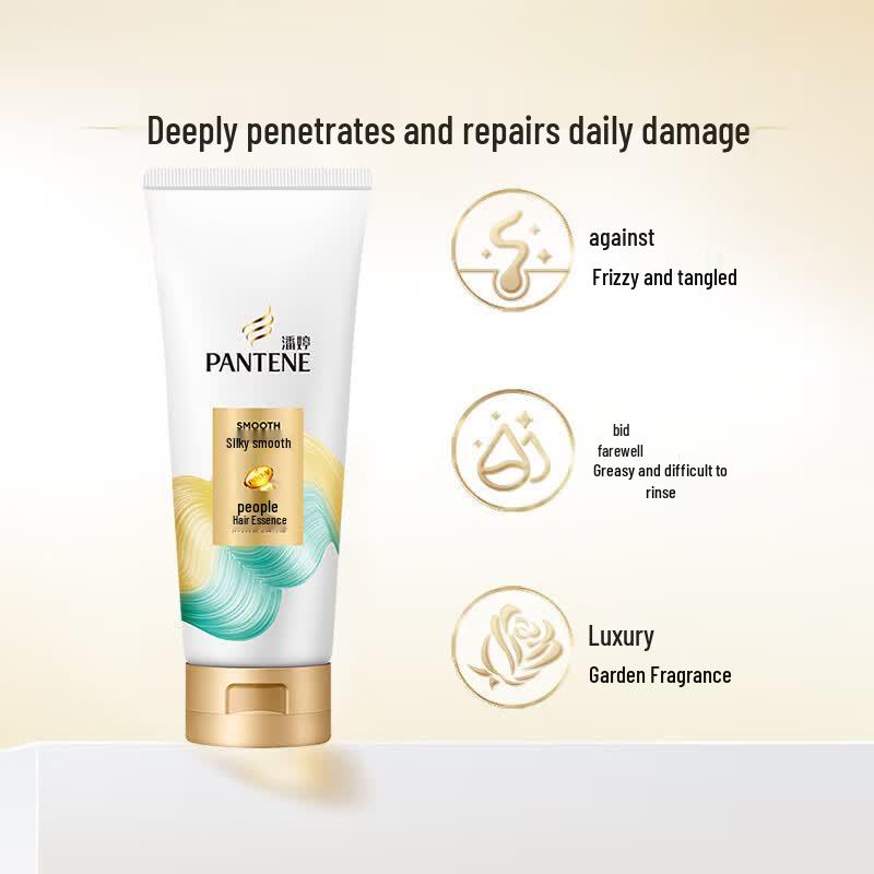 Pantene Silk Smooth Anti-Dandruff Shampoo & Conditioner Set