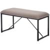 Bench - GIFT DECOR - Brown - Metal - Fabric - 81 X 42 X 38 Cm