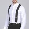 Big Size Men Work Suspenders Adjustable Elastic Trouser Braces Straps