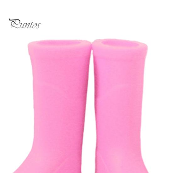 1 пара резиновых сапог, модель кукольного домика, миниатюрные резиновые длинные сапоги от дождя, кукольная обувь для украшения кукольного домика