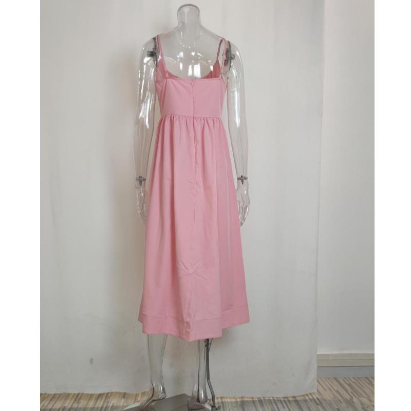 Летнее однотонное платье больших размеров, летняя тонкая рубашка без рукавов с квадратным вырезом, большой подол, модные свободные пляжные вечерние элегантные платья, ночная рубашка, S-3XL