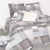 Bedspread and Pillowcases - Arkansas - Grey - 240 X 260 Cm - 100% Polyester - 60 X 60 Cm