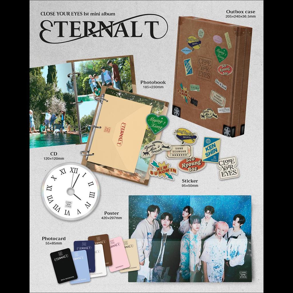 ЗАКРОЙ ГЛАЗА [ВЕЧНАЯ] ФОТОКНИГА Версия. Первый мини-альбом