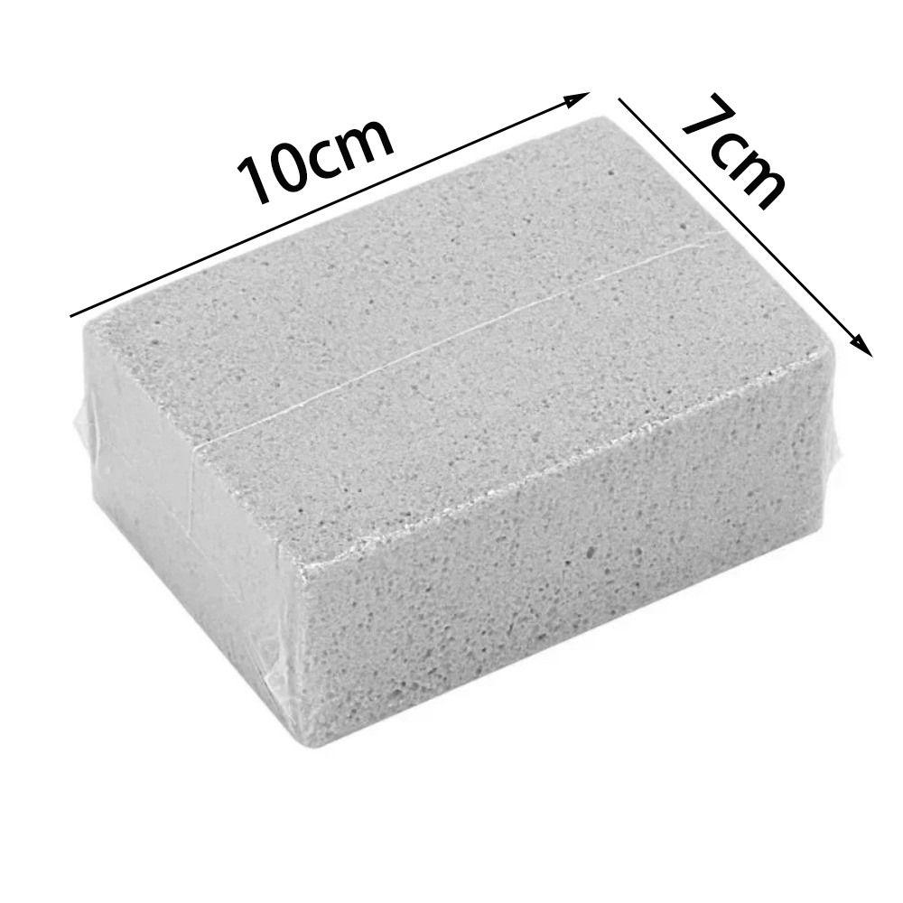 Grey BBQ Grill Cleaning Brush Brick Block Cuttable Grill Cleaning Brick New Pumice Cleaning Stone