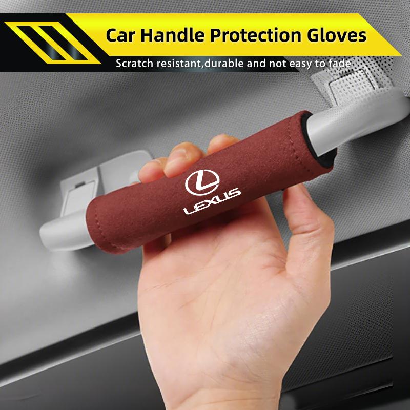 Car Roof Armrest Glove Handle Cover Protector Sleeve Interior For Lexus CT200h ES250 ES300h IS250 IS200 GS300 GS460 GX470 LS400KA8