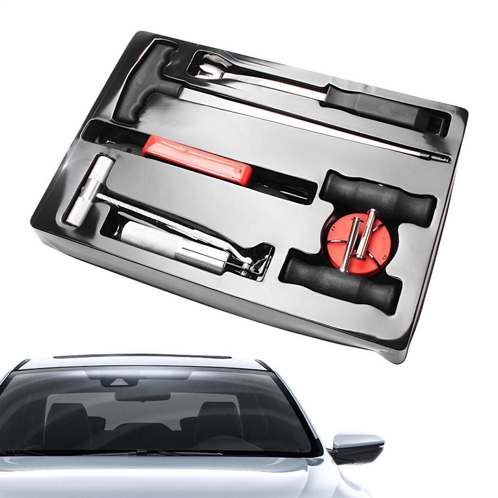 Инструмент для снятия лобового стекла Профессиональный ручной съемник Инструменты для установки лобового стекла Для ремонта автомобилей Внедорожник Грузовик Замена