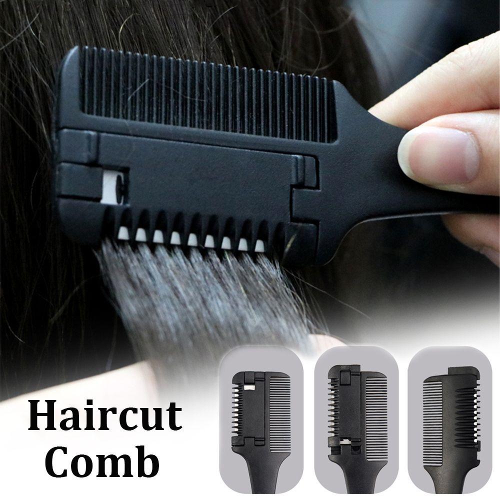 Красивая челка Бытовая бритва Машинка для стрижки волос Парикмахерская расческа Кисть для стрижки Триммер для филировки