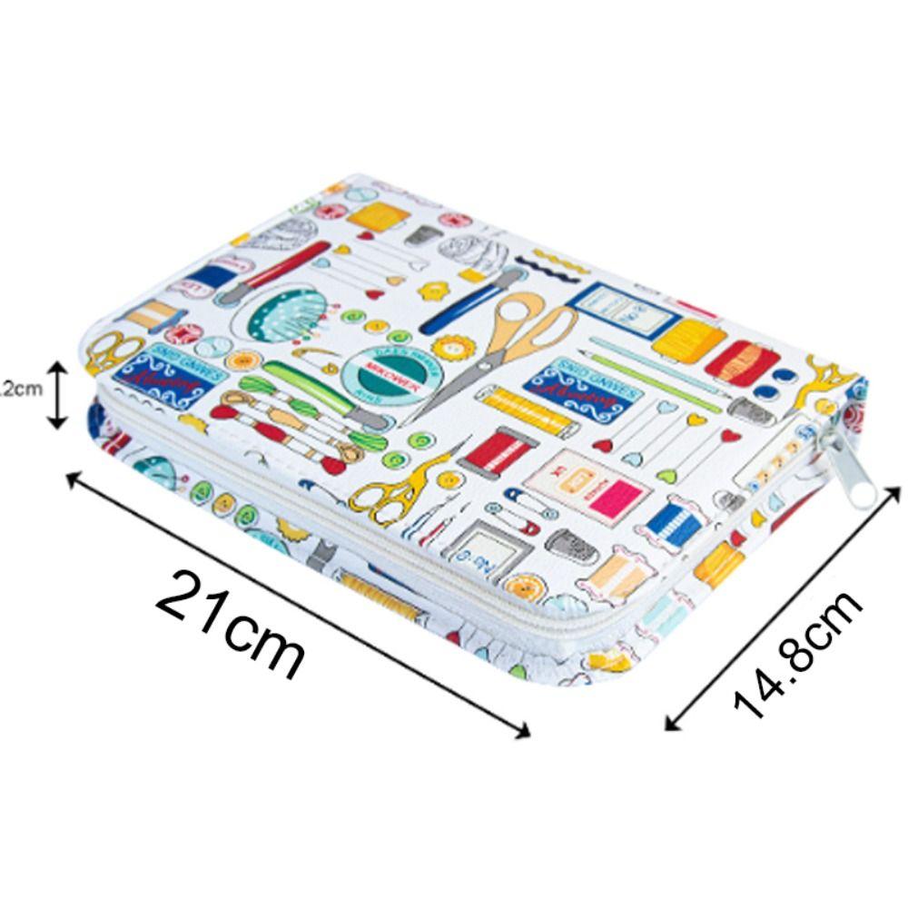 168/170 шт./набор Ножницы Набор для шитья Портативные Иглы Нитки Коробка Вышивка Швейная коробка Набор Бытовой