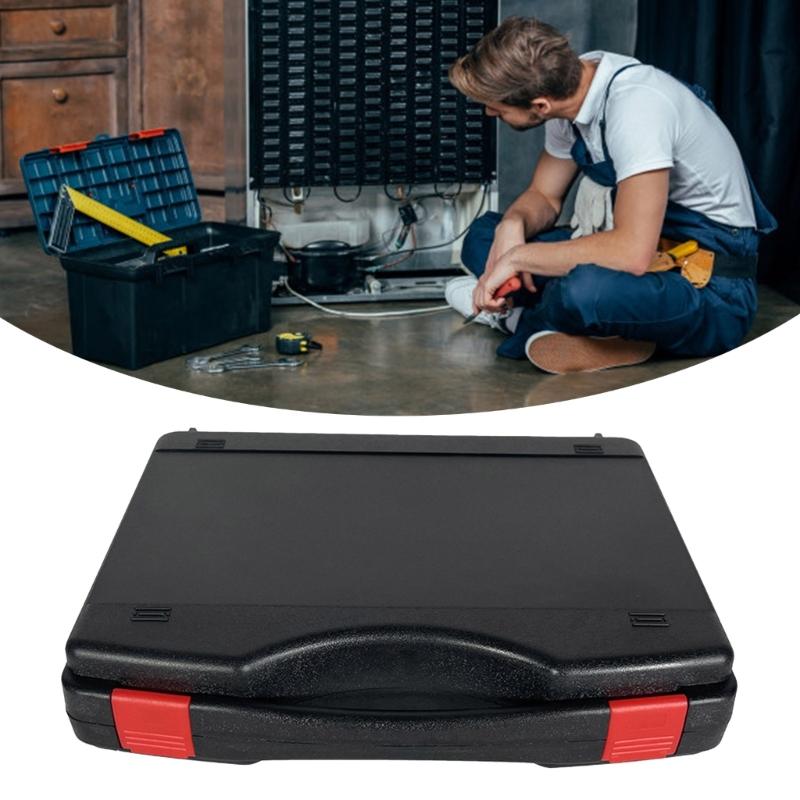 Durability Plastic Toolbox Tool Organizers For Home DIY Professional Use Spacious Internal For Efficient Storage Box